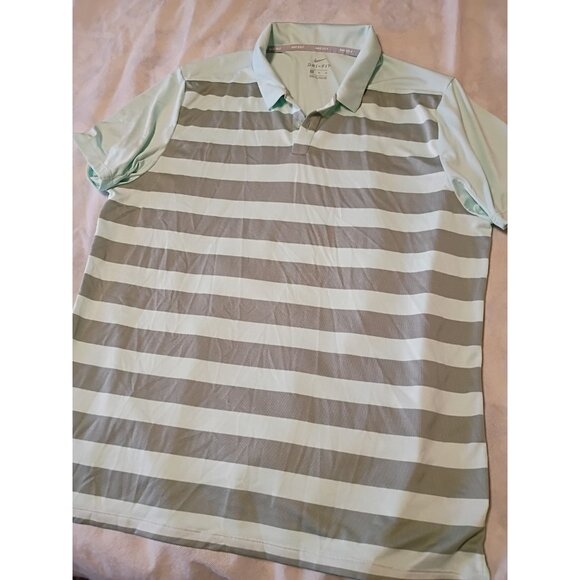 Nike Golf Dri Fit Striped Polo Shirt XL - Picture 2 of 9